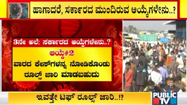 ರಾಜ್ಯದಲ್ಲಿ ಕಠಿಣ ನಿಯಮ ಜಾರಿ ಬಗ್ಗೆ ಸರ್ಕಾರಕ್ಕೆ ಗೊಂದಲ | Covid19 Tough Rules | Karnataka