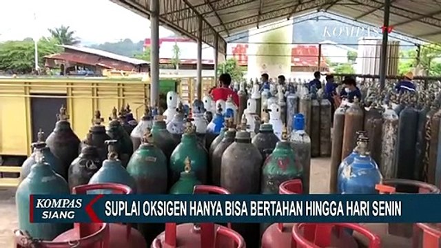 Suplai Tabung Oksigen di Padang Diperkirakan Akan Habis Hari Senin Besok