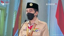 Jokowi Minta Pramuka Indonesia jadi Pelopor Disiplin Protokol Kesehatan