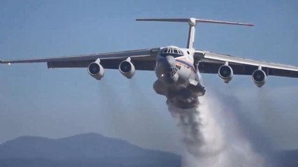 Yunanistan'da orman yangınlarına müdahale sürüyor