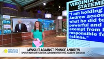 Jeffrey Epstein accuser charges Prince Andrew with abuse