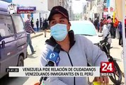 Embajada de Venezuela pide relación de venezolanos en el Perú