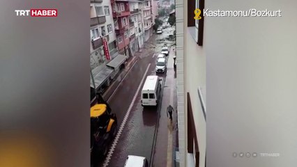 Bozkurt'taki sel felaketinin yeni görüntüleri ortaya çıktı