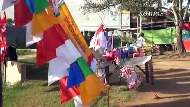 Jelang Hari Kemerdekaan, Penjual Bendera Sepi Pembeli