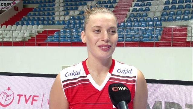 (Özel haber) Cansu Özbay: Güney Kore maçı çok güzel bir tecrübe oldu