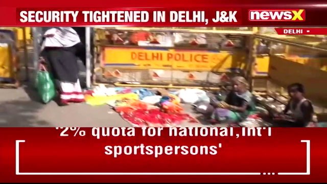 High Police Deployment At Delhi’s Sadar Bazar Ahead Of Independence Day NewsX Ground Report NewsX
