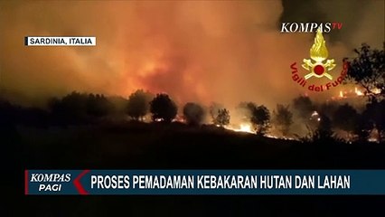 Sudah 100.000 Lebih Hektar Lahan di Italia Terbakar pada Tahun 2021
