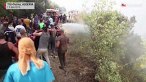 Cezayir'de çıkan 51 orman yangınında 71 kişi can verdi