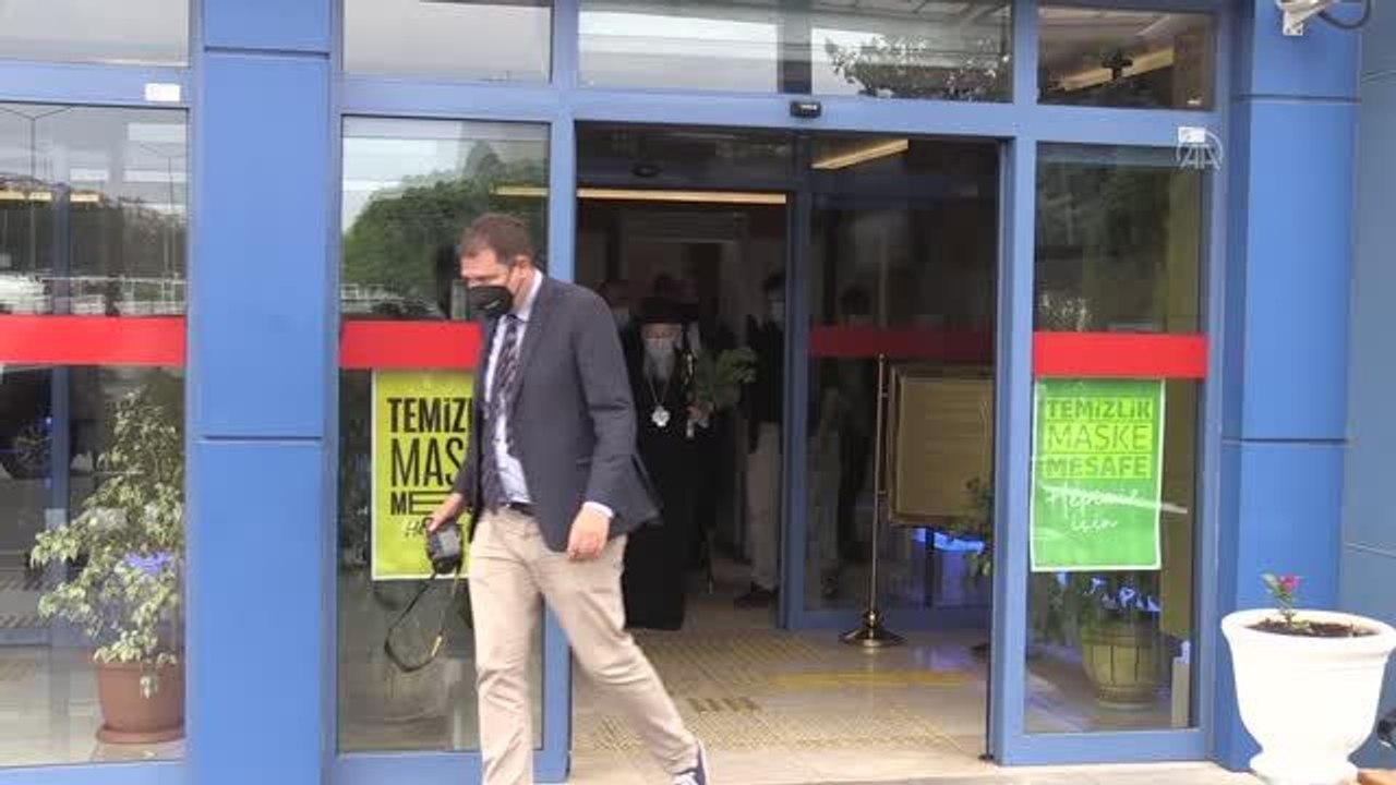 Fener Rum Patriği Bartholomeos, Sümela Manastırı'ndaki ayini yönetmek için Trabzon'a geldi