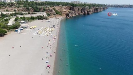 Tayvanlı genç kızın sahildeki sporu büyük ilgi çekti