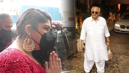 Boney Kapoor और उनकी Family ने किया Rhea Kapoor की शादी Attend, पहुंचे ऐसे देखिए वीडियो | Boldsky