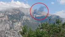 Kahramanmaraş'ta düşen uçağı gören köylülerin panik anları kamerada: Uçak düştü hanımefendi uçak