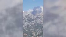 KAHRAMANMARAŞ - Yangın söndürme uçağı düştü (2)