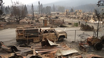 Man recounts wildfire destroying town