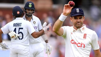 Ind Vs Eng : Rohit Sharma,Kl Rahul బ్యాటింగ్  కి James Anderson ఫిదా | Lords Test || Oneindia Telugu