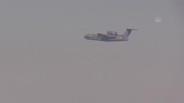 KAHRAMANMARAŞ - (ARŞİV) Yangın söndürme uçağı düştü (4)