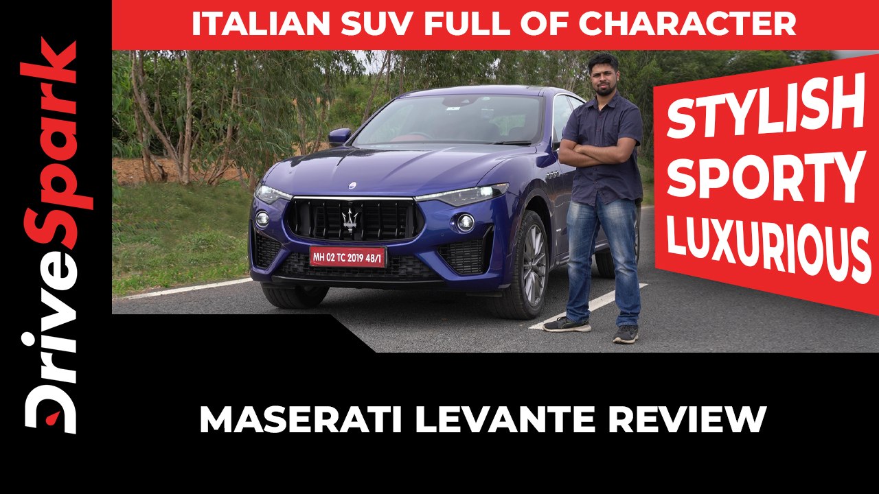 Maserati Levante 350 GranSport Review: Engine, Performance & Driving Impressions | DriveSpark Reviews