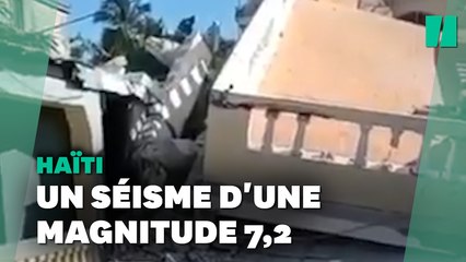 En Haïti, alerte au tsunami après un violent séisme de magnitude 7,2