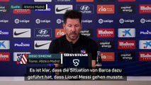 Simeone: La Liga auch ohne Messi wettbewerbsfähig