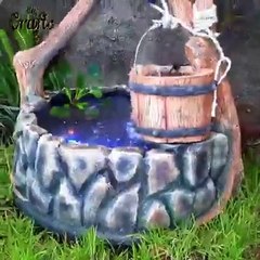 How to Build A Beautiful Waterfall Aquarium Very Easy part #2  Your Family Garden garden waterfall