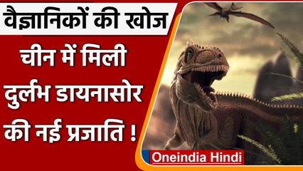 China में मिली विशालकाय Dinosaur की प्रजाति, scientists भी देखकर दंग | वनइंडिया हिंदी