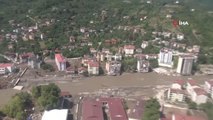 Ayancık, Türkeli ve Bozkurt'taki felaketin boyutu helikopterden daha net göründü