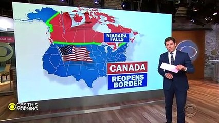 Download Video: Canada reopens borders to fully vaccinated Americans