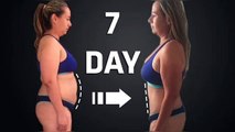 Lose Belly Fat in 7Days | Intense  Abdominal Routine For A Flat And Non-Sagging lower Stomach.