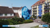 Calais : les graffeurs investissent le centre-ville dans le cadre du Street Art Festival