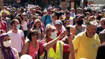 Les opposants au pass sanitaire manifestent pour la 5ème fois