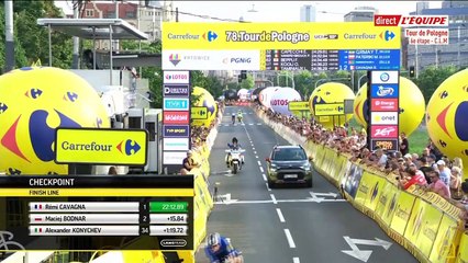 Cavagna remporte la 6e étape - Cyclisme - T. de Polgone