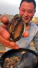 SPICY SEAFOOD | SQUID OCTOPUS SUPER NICE EATING |  أصوات الأخطبوط ال | #shorts #69