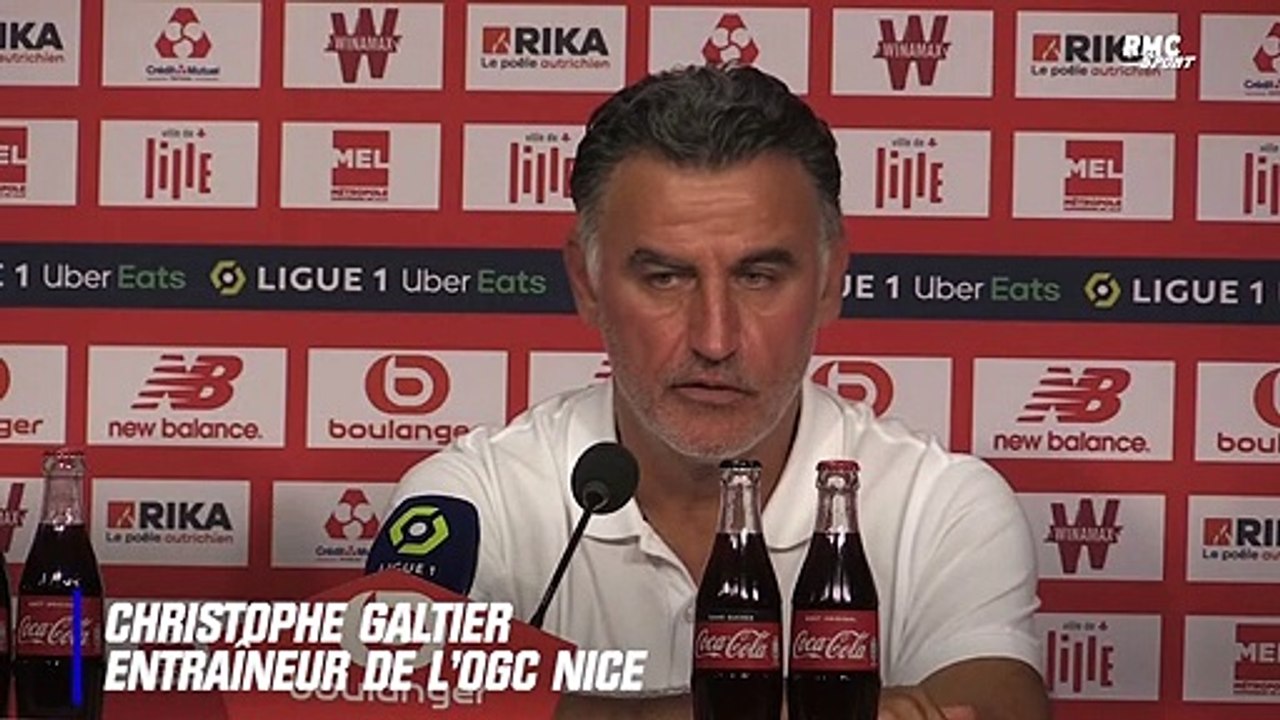 Lille – Nice : Galtier "remercie" les supporters lillois pour l’accueil