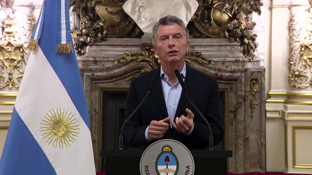 El día que Mauricio Macri anunció el inicio de las conversaciones con el Fondo Monetario Internacional