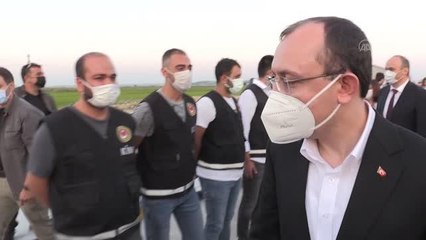 Ticaret Bakanı Muş, İpsala Gümrük Kapısı'nda incelemelerde bulundu