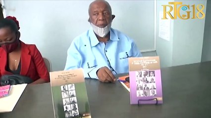 Pwofesè Victor Benoit siyen 2 dènye liv ki titre"Batailles Electorales et crises politique en Haïti