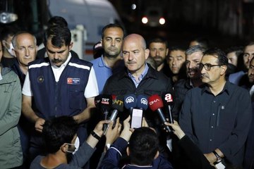 Son dakika haber... Bakan Murat Kurum: "Selden etkilenen 454 binamız var"