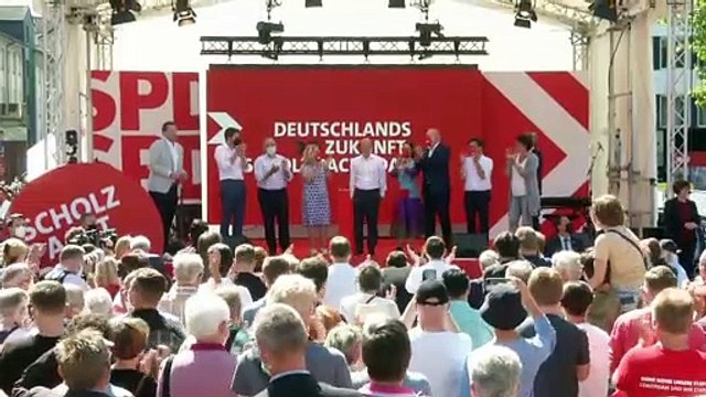 Allemagne : Olaf Scholz, le candidat du SPD, monte en flèche dans les sondages