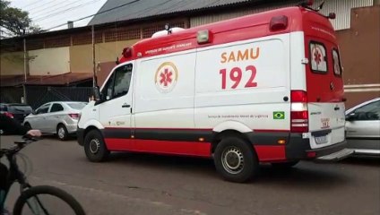 Homem sofre mal súbito durante partida de futebol e é socorrido pelo Samu