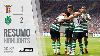Highlights: SC Braga 1-2 Sporting (Liga 21/22 #2)
