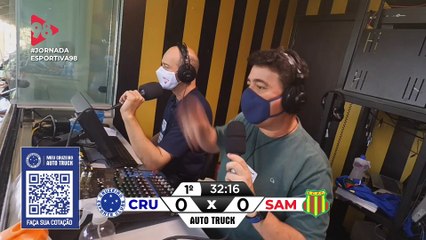 Jornada Esportiva 98 - Cruzeiro x Sampaio Corrêa 14/08/21