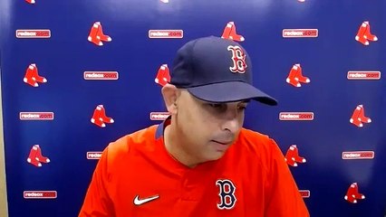 Alex Cora on Chris Sale's Return:  "He was amazing...Today was a special day for this organization"