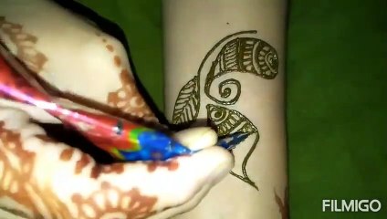 Cute and girly arabic Mehendi Design  best Mehndi Designs  Beautiful Mehendi Design