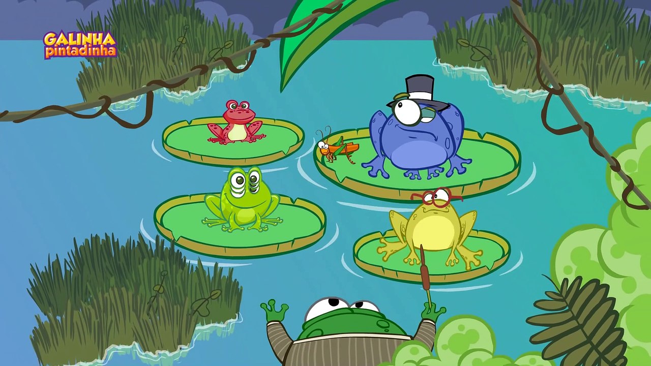 O Sapo não lava o pé - Galinha Pintadinha 1 - OFICIAL - Vídeo Dailymotion