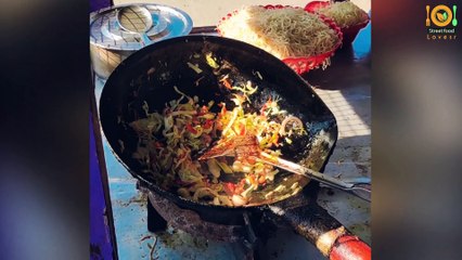 Cheapest Chicken Chow Mein Per Plate  - Indian Street Food