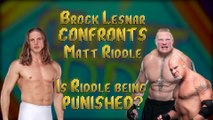 Brock Lesnar CONFRONTS Matt Riddle, Riddle PUNISHED at the Royal Rumble?