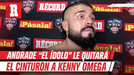 Andrade el ídolo buscará quitarle el Megacampeonato a Kenny Omega