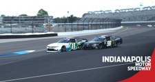 Justin Haley makes last-lap pass for Stage 1 win at Indy road course