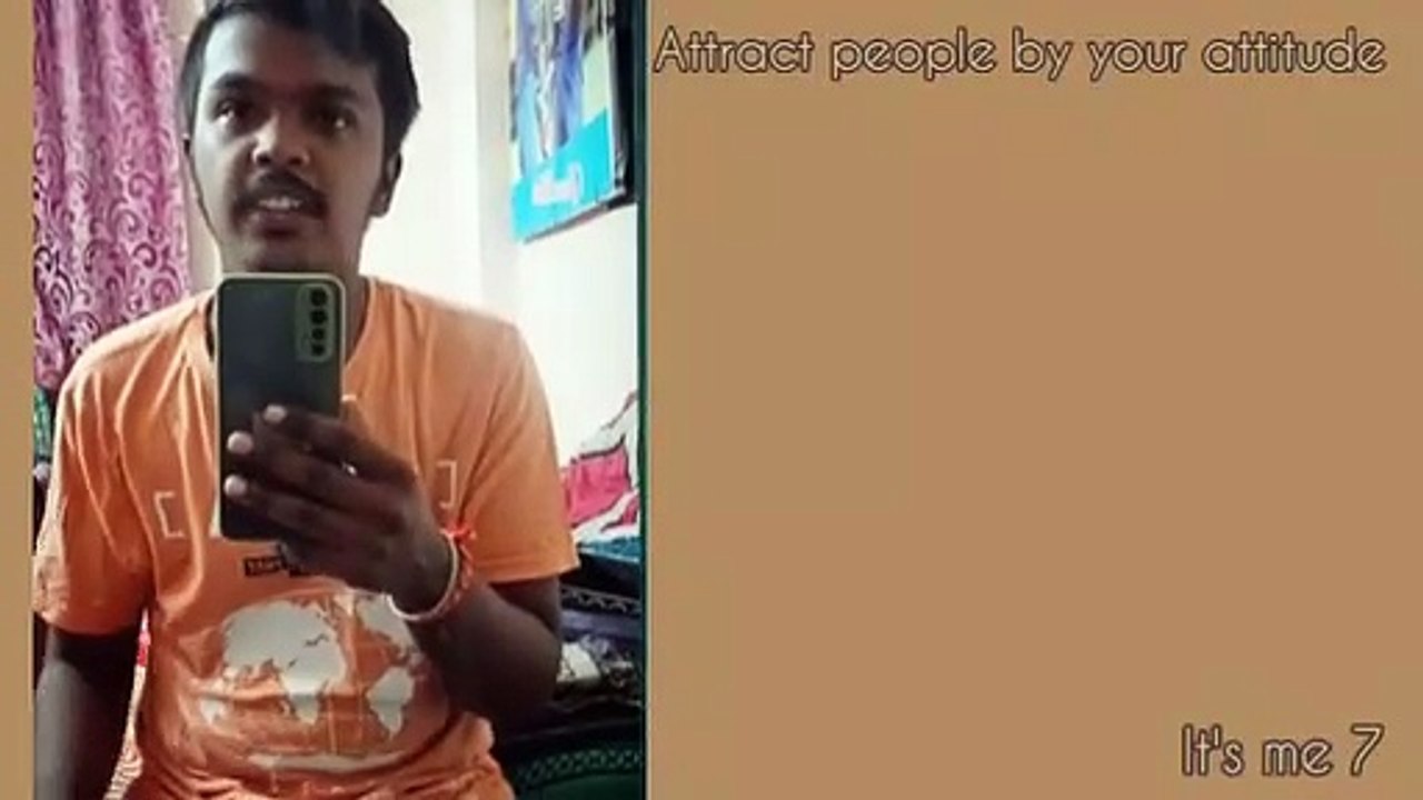 Attract people by ur attitude!