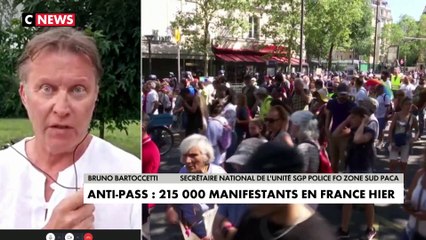 Bruno Bartoccetti, secrétaire national de l’unité SGP Police FO zone PACA : «95% des manifestants se comportent bien»